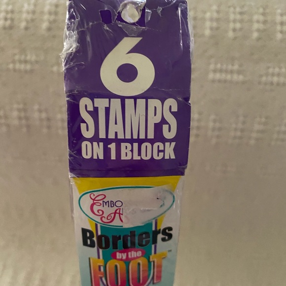 Embossing Arts Co Borders by the Foot rubber stamp western rustic - Picture 2 of 7